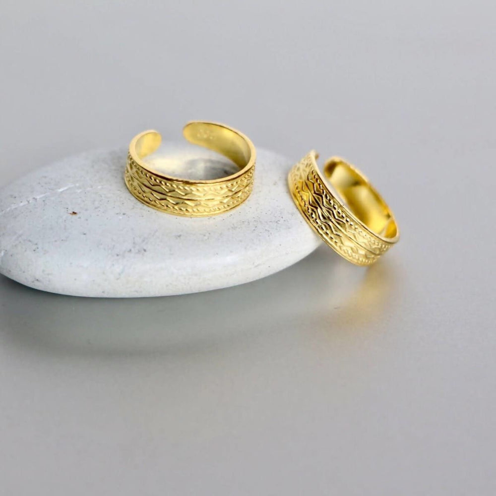 Toe Ring Adjustable Toe Ring Midi Rings Minimalist Rings Gold Toe