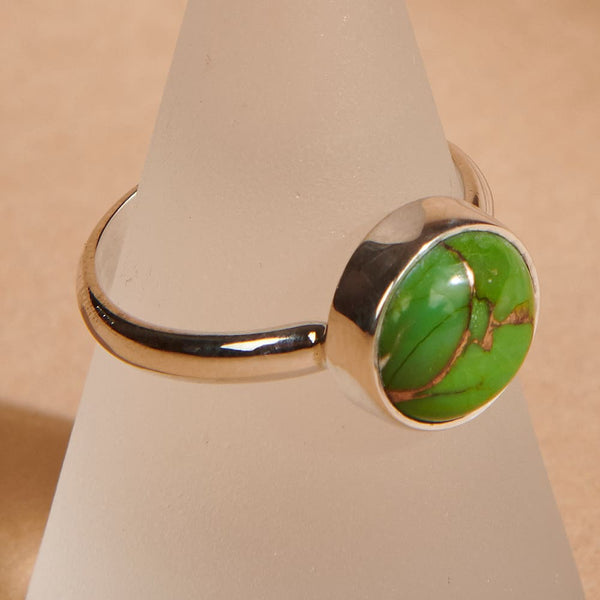 Sterling Silver Three Arizona Turquoise Ring, Sleeping Beauty Turquoise  Gemstone, Ring Gift for Women, Handmade Boho Jewelry
