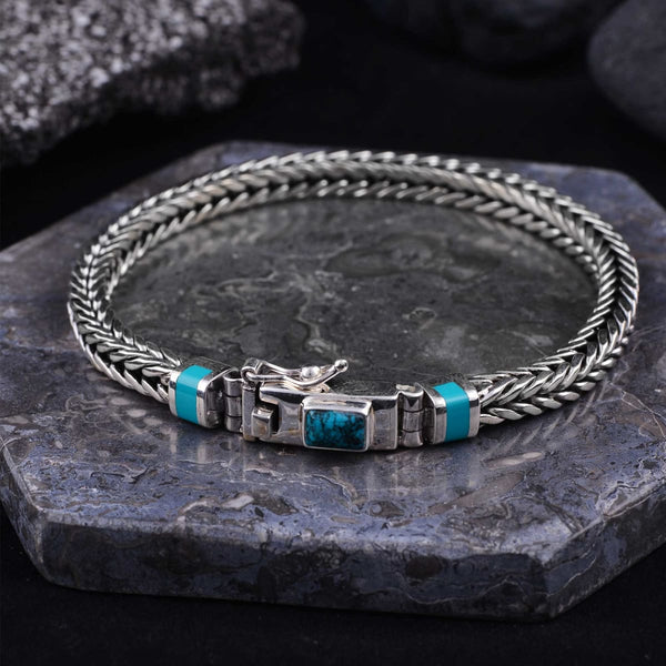 Steff Silver & Aquamarine Big Bead Bracelet from Steffans the Jewellers. –  Steff Jewellery