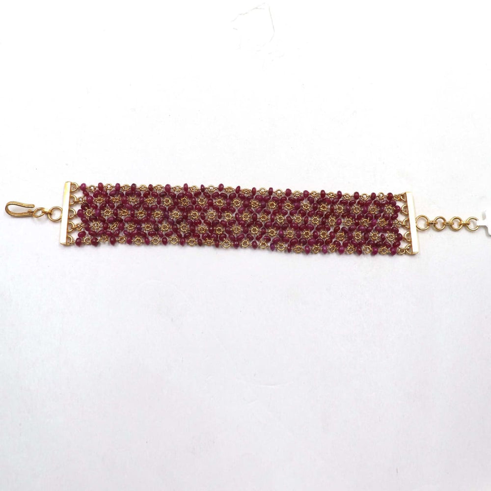 Ruby Bead Bracelet Natural Red Ruby Gemstone Stacking Bracelet - Etsy UK | Beaded  bracelets, Nature bracelets, Ruby beads