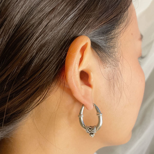 Boho Earrings, Sterling Silver — Wonders By Women